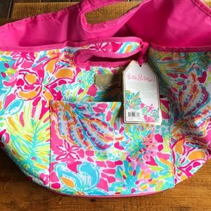 Lilly Pulitzer insulated beverage bucket NEW